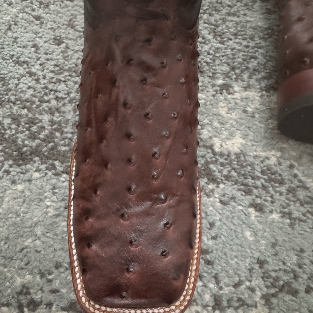 Soto Boots Men's Leather Western Boots Size 11 - Picture 2 of 6